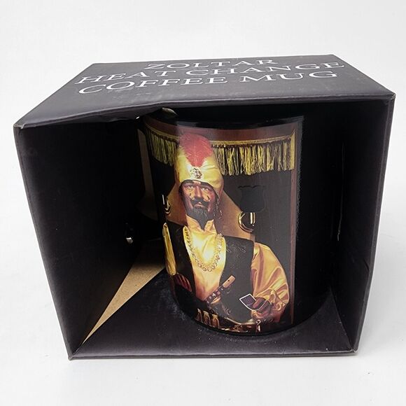 Zoltar Mug Color Changing Your Wish Is Granted Ceramic Coffee Cup NIB - Picture 2 of 10